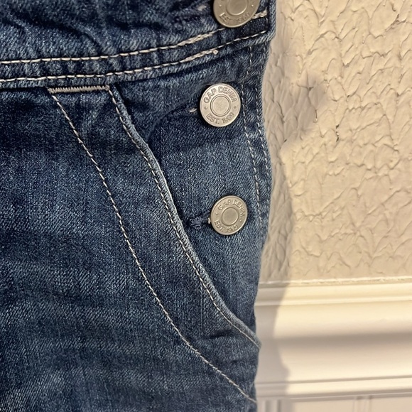 GAP For Good medium wash denim overalls size XS - Picture 7 of 10